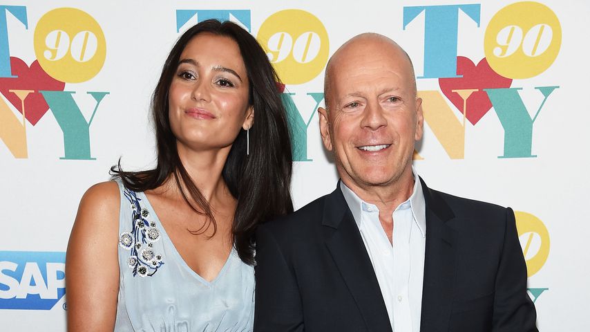 Emma Heming Willis und Bruce Willis beim 90. Geburtstag von Tony Bennett