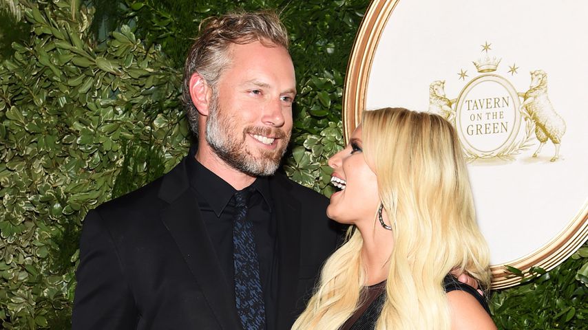 Eric Johnson und Jessica Simpson in New York