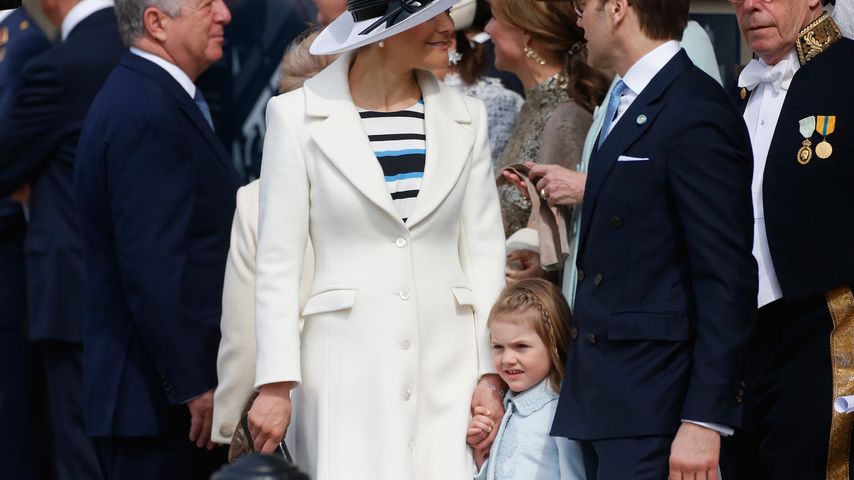 Prinzessin Estelle von Schweden, Prinzessin Victoria von Schweden und Prinz Daniel von Schweden