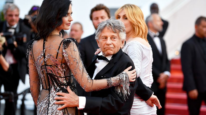 Eva Green, Regisseur Roman Polanski und Emmanuelle Seigner auf dem 70. Filmfestival in Cannes