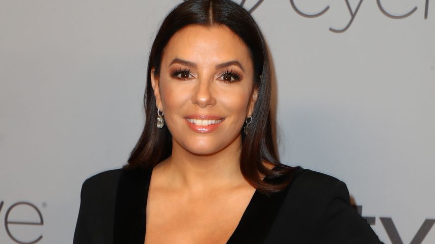 Sexy Auftritt bei Golden Globes: Eva Longoria mit Babykugel!