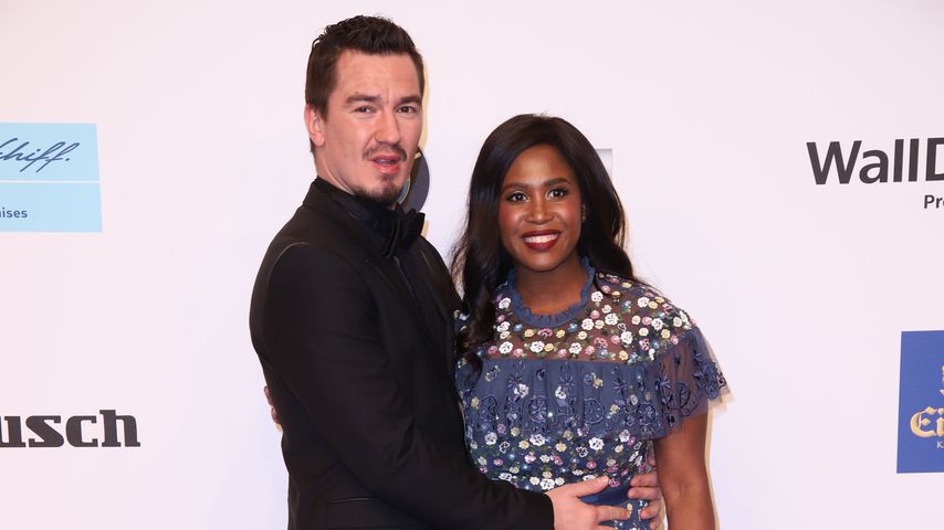 Evgenij Voznyuk und Motsi Mabuse bei der Goldenen Kamera 2018