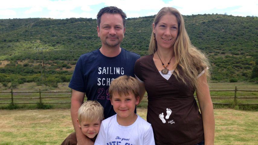 Familie Heidtke auf ihrer Farm in Südafrika
