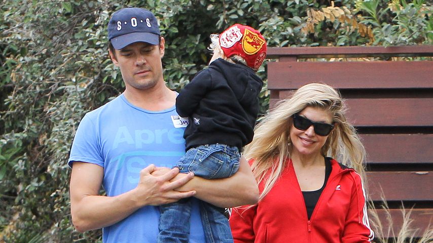 Fergie, Josh Duhamel und Axl Jack Duhamel