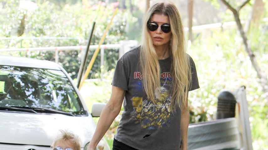 Fergie mit Söhnchen Axl in Hollywood