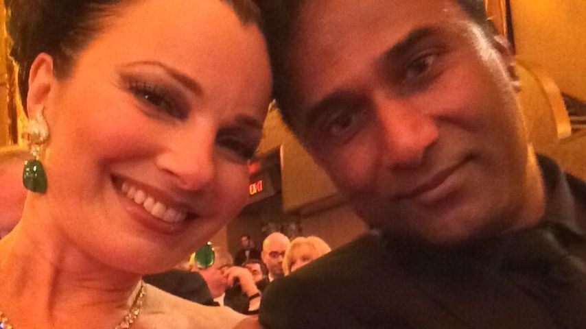 Fran Drescher und Shiva Ayyadurai