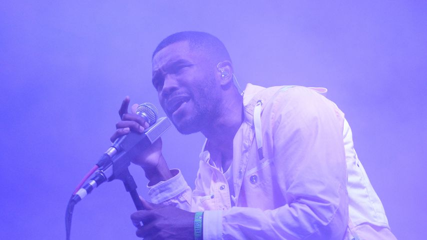 Frank Ocean bei einem Auftritt in Manchester 2014