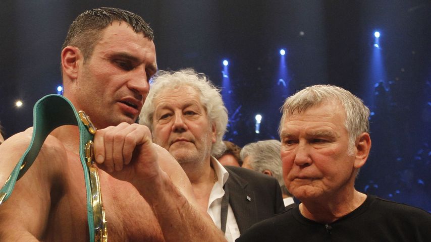 Vitali Klitschko und Fritz Sdunek