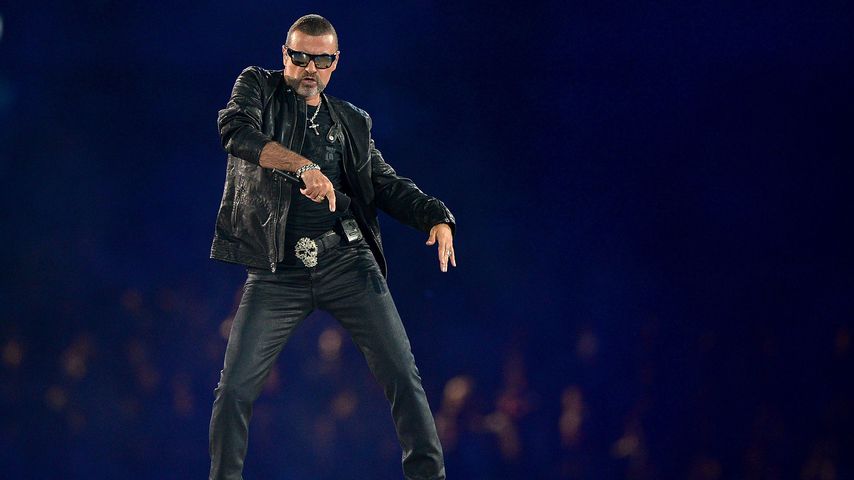 George Michael bei der Abschlusszeremonie der Olympischen Spiele 2012