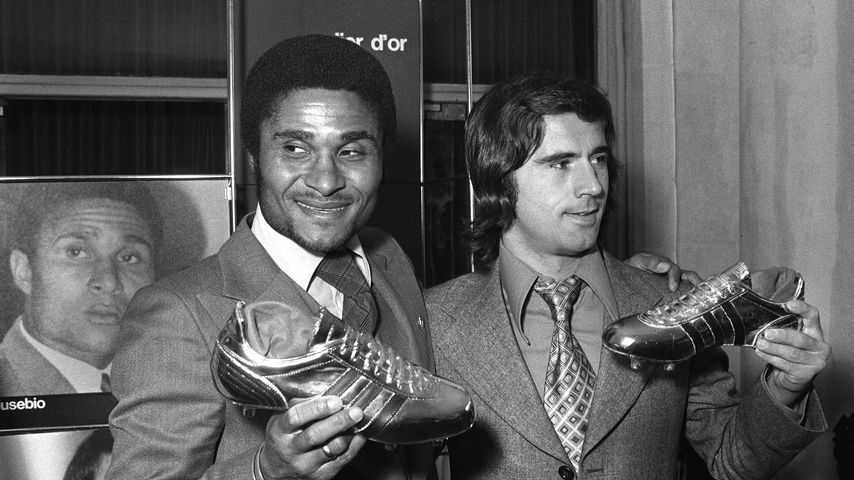 Gerd Müller und Eusebio