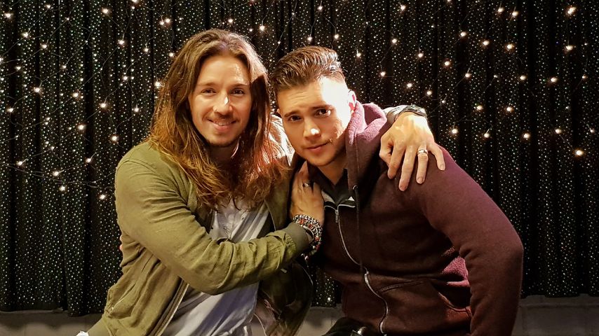 Gil Ofarim mit Bela Klentze bei "Alles was zählt"