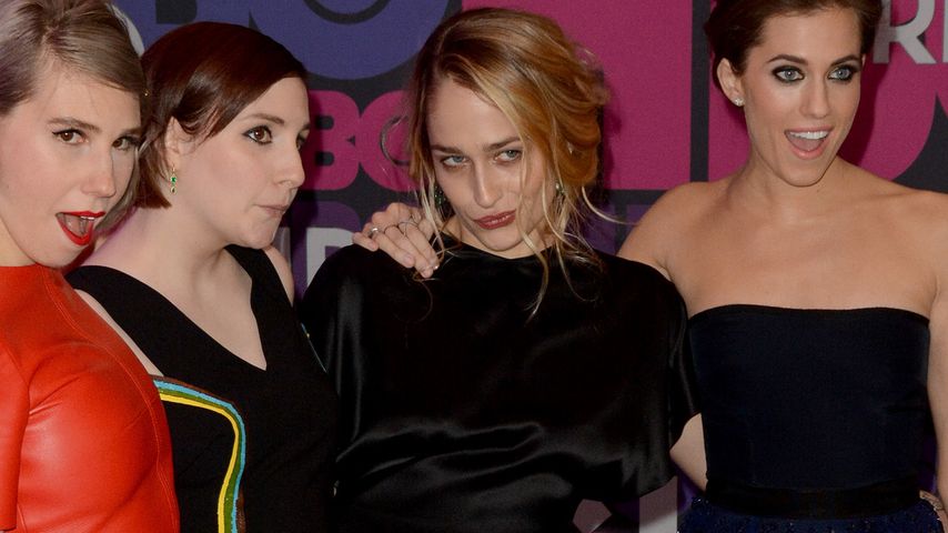 Lena Dunham, Allison Williams, Zosia Mamet und Jemima Kirke