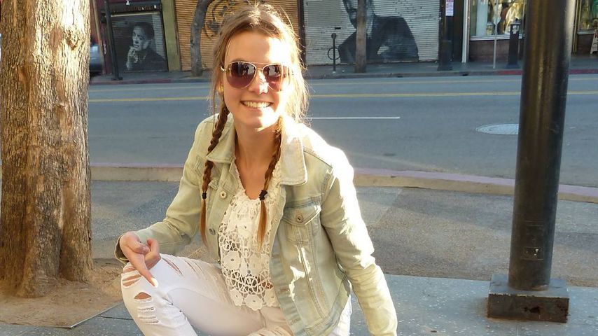"Germany's next Topmodel"-Kandidatin Lynn Petertonkoker in Los Angeles