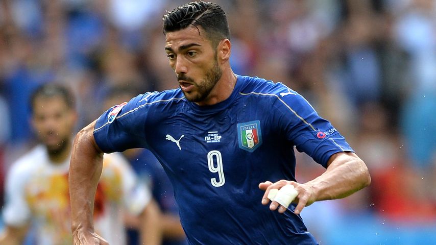 Graziano Pelle beim Spiel Italien gegen Spanien bei der EM 2016