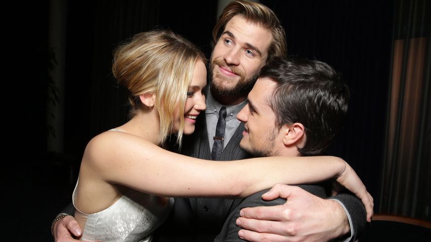 Liam Hemsworth, Jennifer Lawrence und Josh Hutcherson