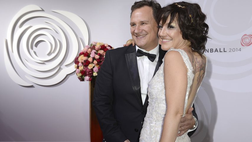 Gudio Maria Kretschmer und Miriam Pielhau auf dem Rosenball 2014 in Berlin