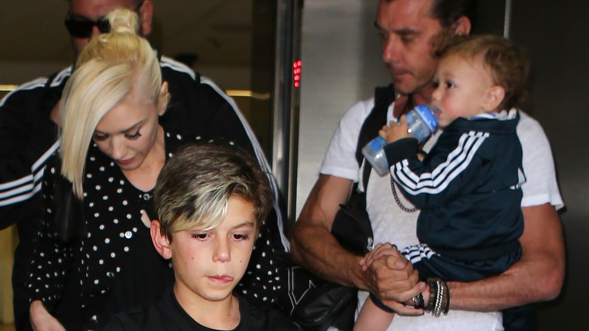 Gwen Stefani, Gavin Rossdale, Apollo Bowie Flynn Rossdale und Zuma Rossdale