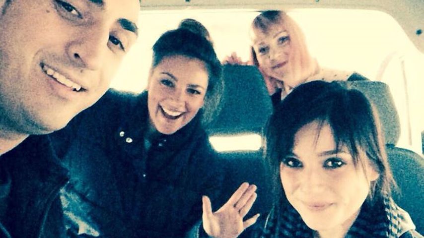 Janina Uhse, Ramona Dempsey, Linda Marlen Runge und Mustafa Alin