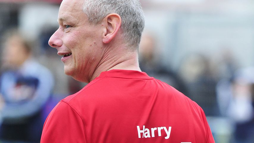 Harry Schulz bei einem Benefiz-Fußball-Spiel
