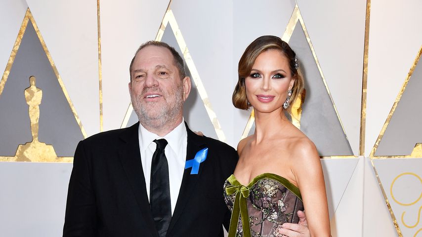 Harvey Weinstein und Georgina Chapman bei den Oscars 2017