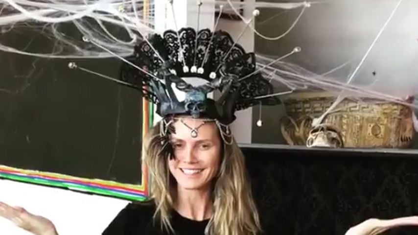 Heidi Klum ganz offiziell zur "Queen of Halloween!" gekürt!