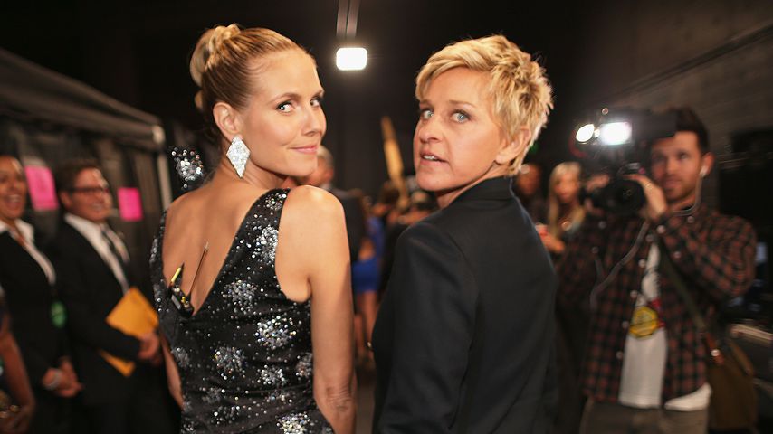 Heidi Klum und Ellen DeGeneres