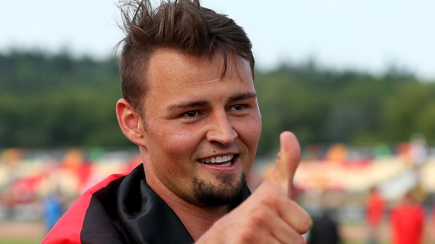 Heinrich Popow nach seinem Sieg bei der Weltmeisterschaft 2013