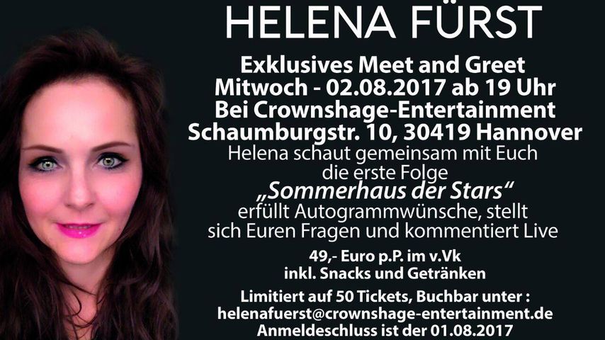 Helena Fürsts Public Viewing Flyer