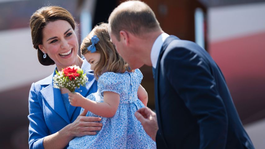 Herzogin Kate, Prinzessin Charlotte und Prinz William