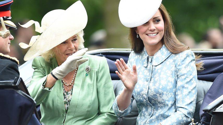 Herzogin Kate und Camilla Parker Bowles