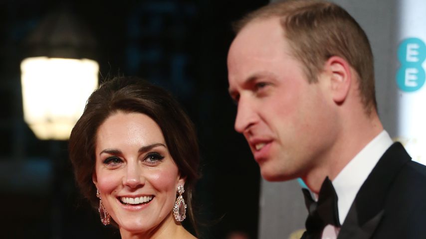 Herzogin Kate und Prinz William bei den Bafta-Awards 2017 in London