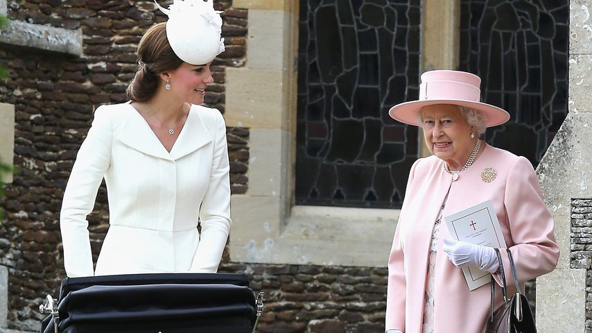 Herzogin Kate und Queen Elizabeth II.