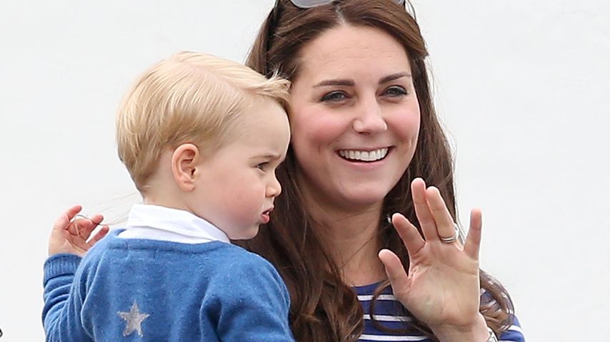 Herzogin Kate und Prinz George