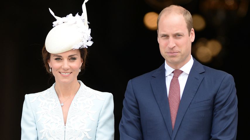 Herzogin Kate und Prinz William beim 90. Geburtstag der Queen