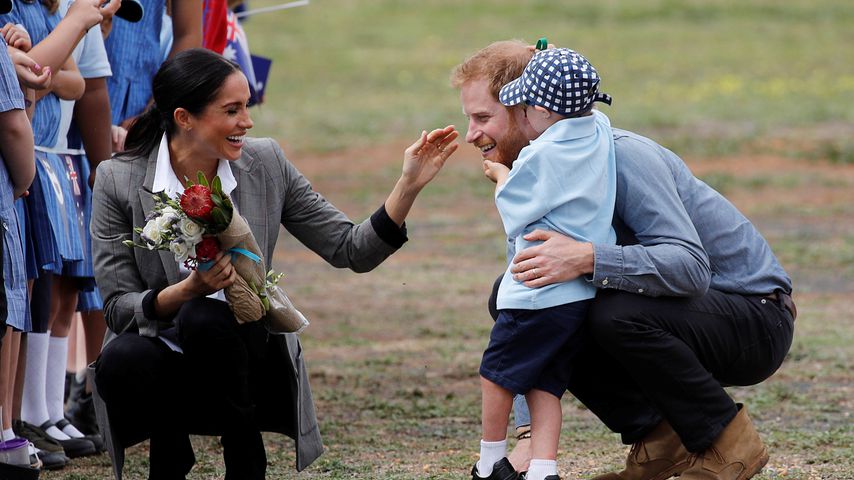 Bald-Eltern Meghan & Harry von Kids in Australien verzaubert