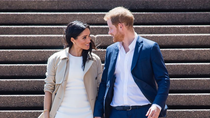 Mit Mini-Baby-Kugel: Erster Auftritt von Herzogin Meghan!
