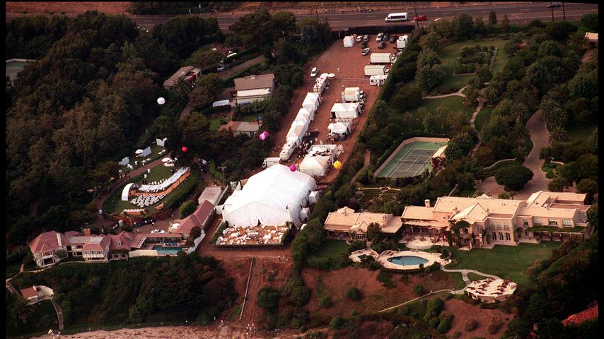 Hochzeitslocation von Brad Pitt und Jennifer Aniston, 2000