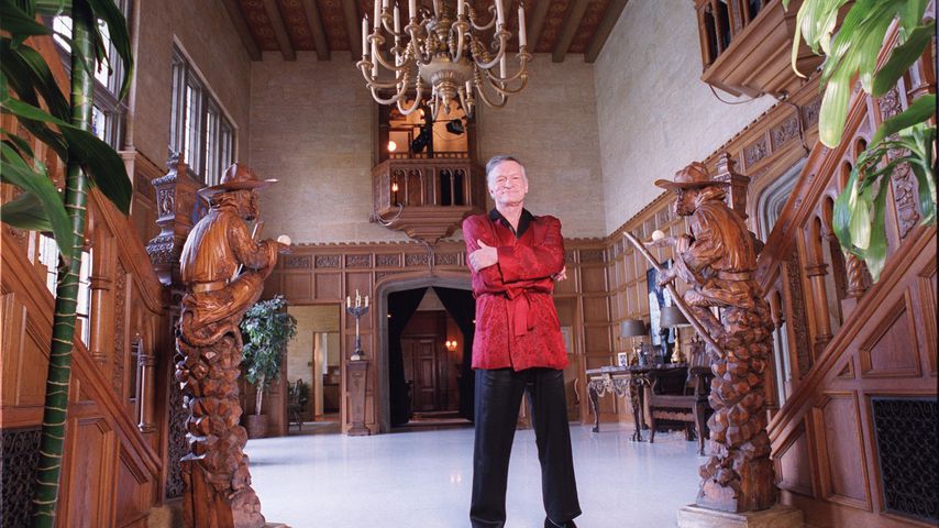 Hugh Hefners Villa: Die Geheimnisse der Playboy Mansion!