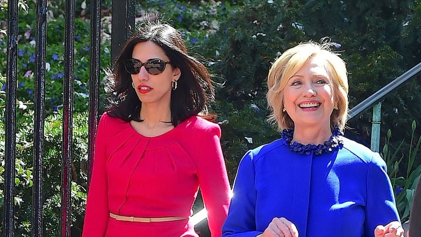 Huma Abedin und Hillary Clinton in New York