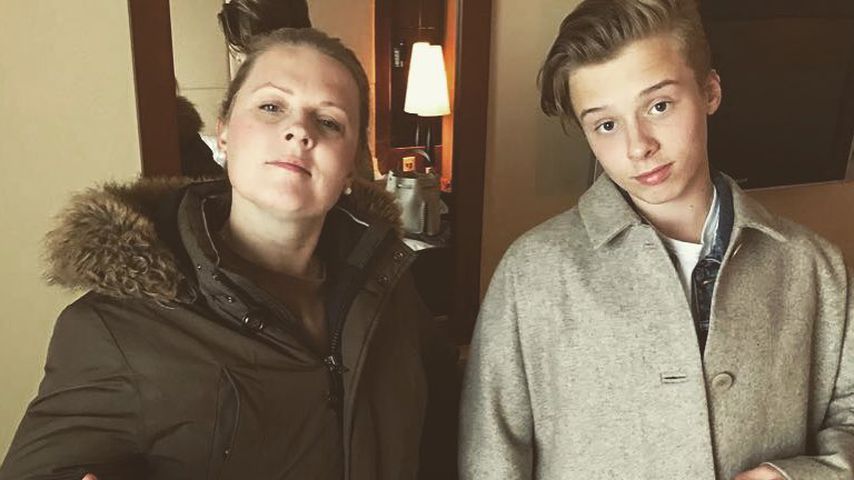 Iggi Kelly mit Mama Patricia Kelly