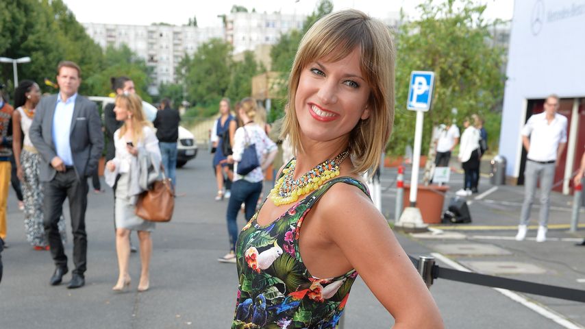 Isabell Horn bei der Fashion Week in Berlin