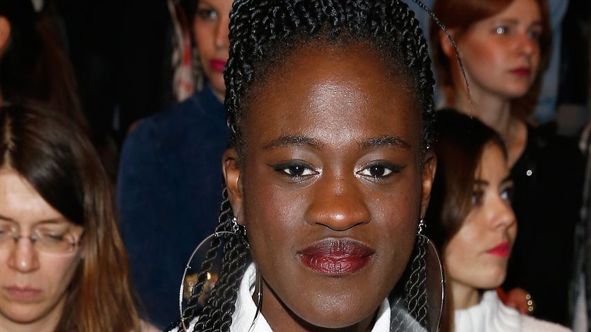 Ivy Quainoo bei der Mercedes-Benz Fashion Week Berlin Autumn/Winter 2015/16