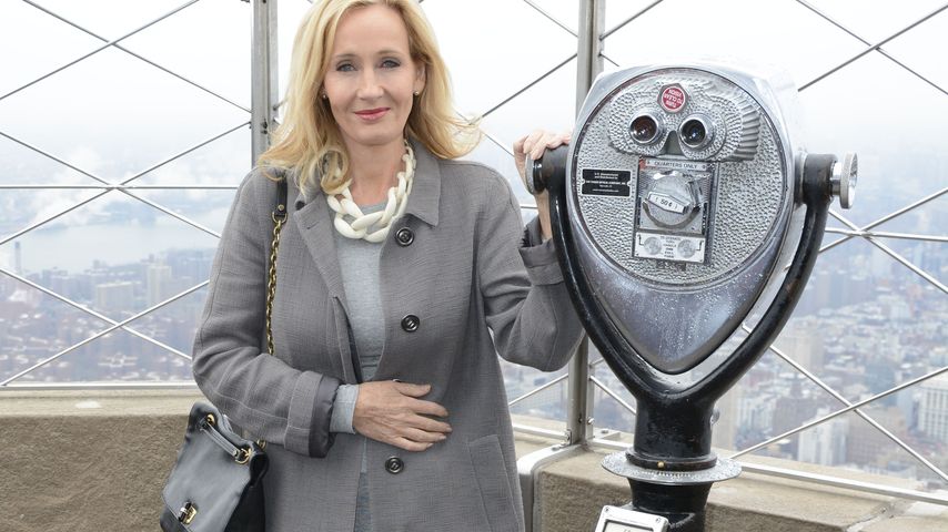 J.K. Rowling auf dem Empire State Building in New York