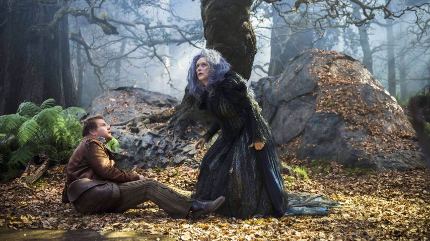 James Corden und Meryl Streep in einer Szene von "Into the Woods"