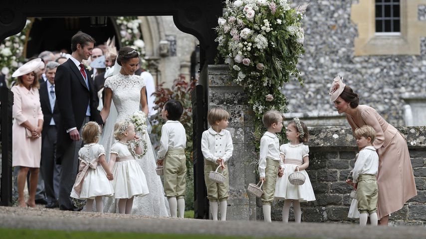 James Matthews, Pippa Midlleton, Prinz George und Herzogin Kate
