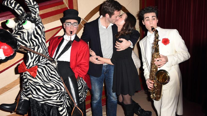 Schauspieler Jan Hartmann und Ehefrau Julia