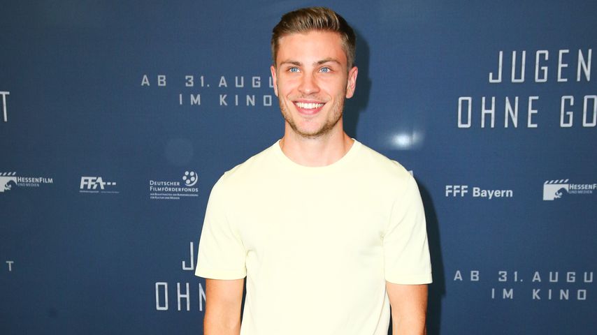 Jannik Schümann bei der "Jugend ohne Gott"-Premiere 2017