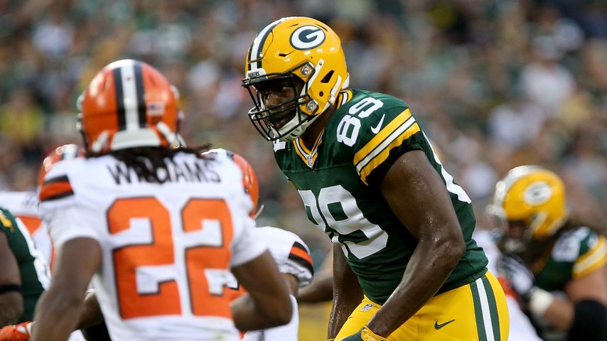 Jared Cook in Green Bay
