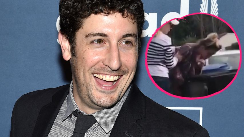 Würg! Jason Biggs filmt seine schwangere Frau beim Kotzen