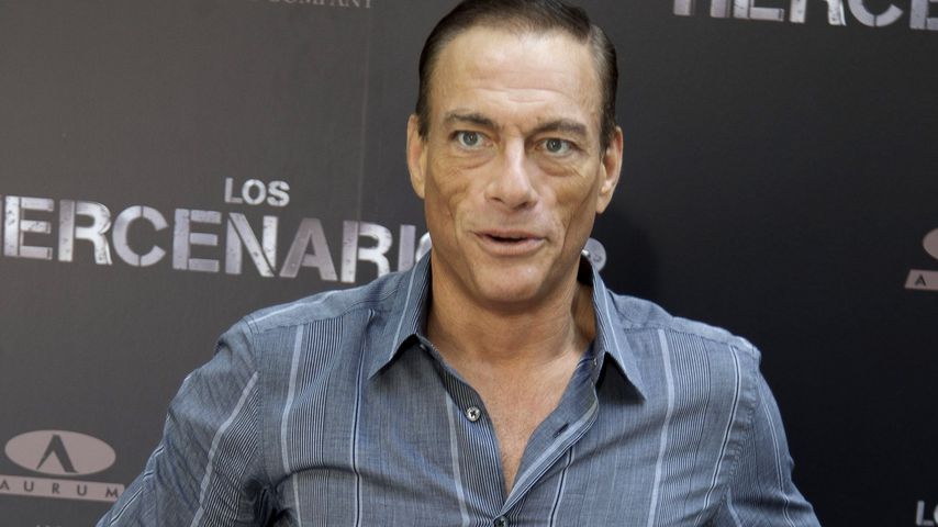 Jean-Claude van Damme bei einem Pressetermin von "The Expendables 2"